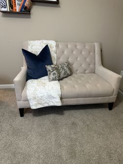 Velvet Upholstered Accent Chair