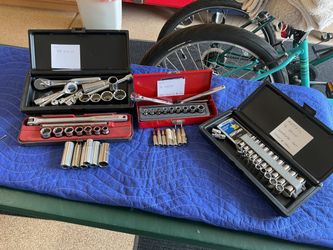 Craftsman sockets sets. U.S. and Metric 1/4 & 3/8 drive.