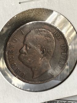 1894 10 Centesimi Coin 