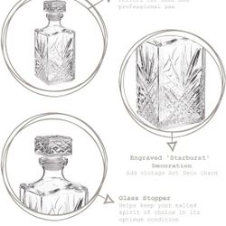 Bormioli Rocco Selecta whiskey Decanter