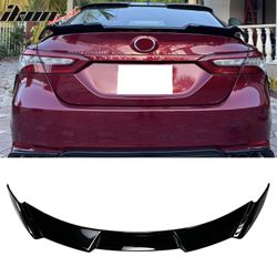 Fits 2018-2024 Toyota Camry XV70 8th KN Style Rear Trunk Spoiler Wing Gloss Black