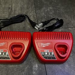 Genuine Milwaukee M12 Chargers