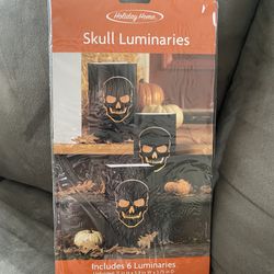 BRAND NEW SKULL LUMINARIES 