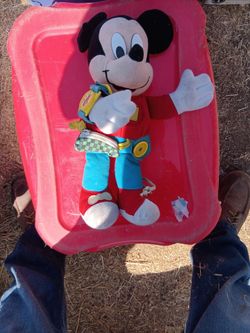 Vintage Mickey mouse toy