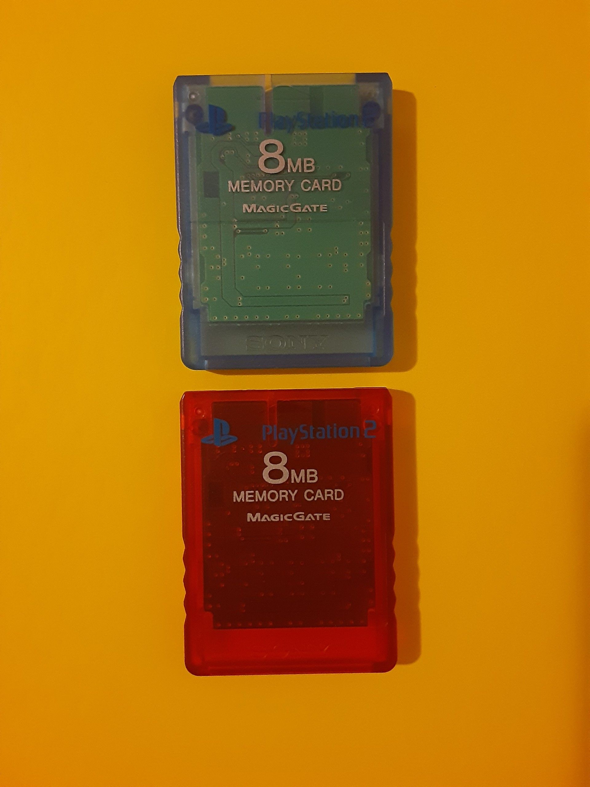 ps2 memory cards