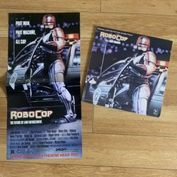 ROBOCOP: ORIGINAL MOTION PICTURE SOUNDTRACK, VINYL LP,  BASIL POLEDOURIS 1987
