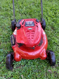 Lawn Mower Troy Bilt Easy To Push Start Right Up Very Good Conditions Ready For Work 149