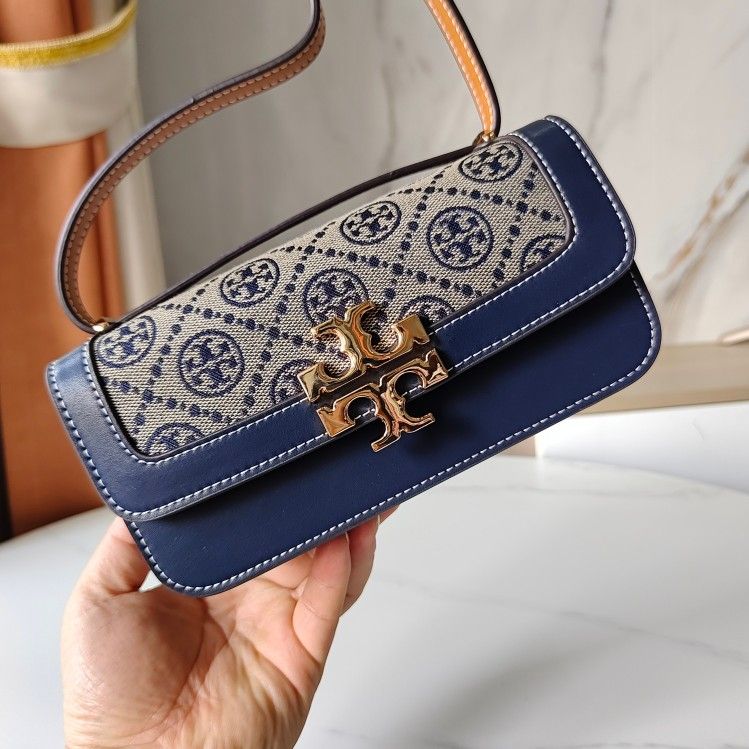 TB Eleanor Baguette Women Handbag Size 20.5x10.9x3.8cm