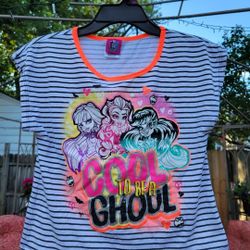 Monster High T-shirt Girls Extra Large 14/16