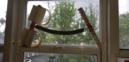 3 different old school workout equipment