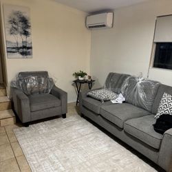 Grey Couch Set