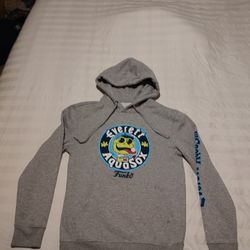 Everett Aquasox Baseball Funko Hoodie Sweatshirt Unisex Small Gray