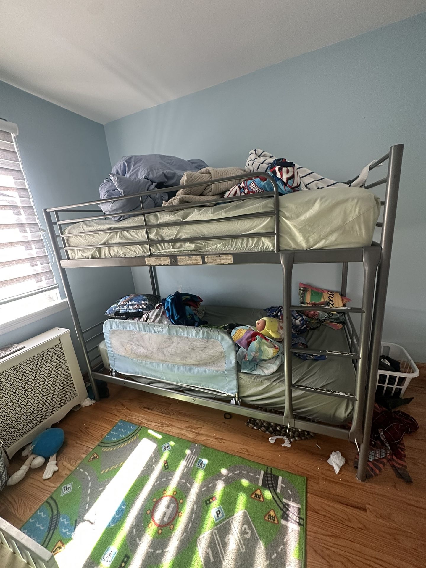 IKEA Metal Sturdy Bunk bed Great Condition