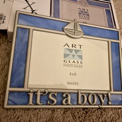 Beautiful Art Glass Picture Frame