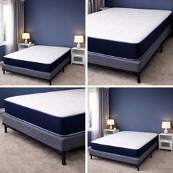 Queen Size Mattress 10” Inches Thick ✨New From Factory Excellent Comfort Also Available: Twin, Full And King Same Day Delivery 🚚