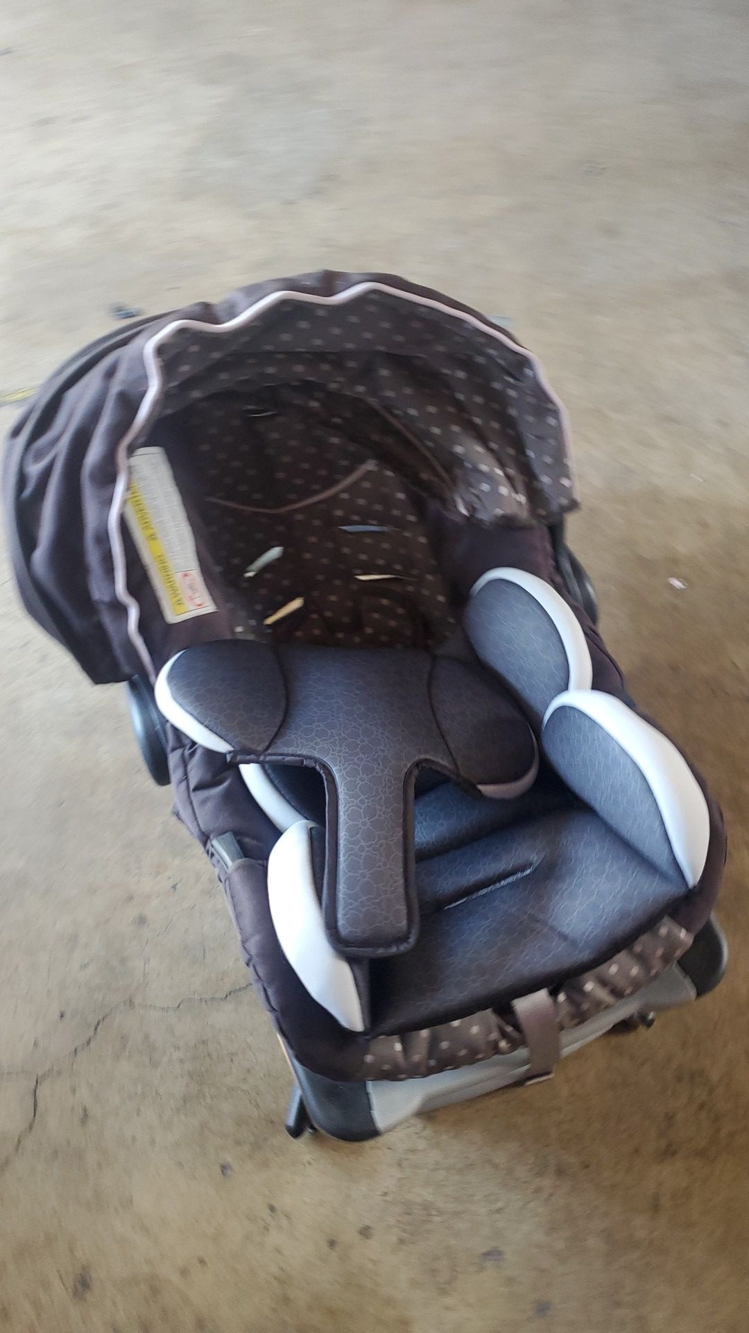 Free baby car seat....