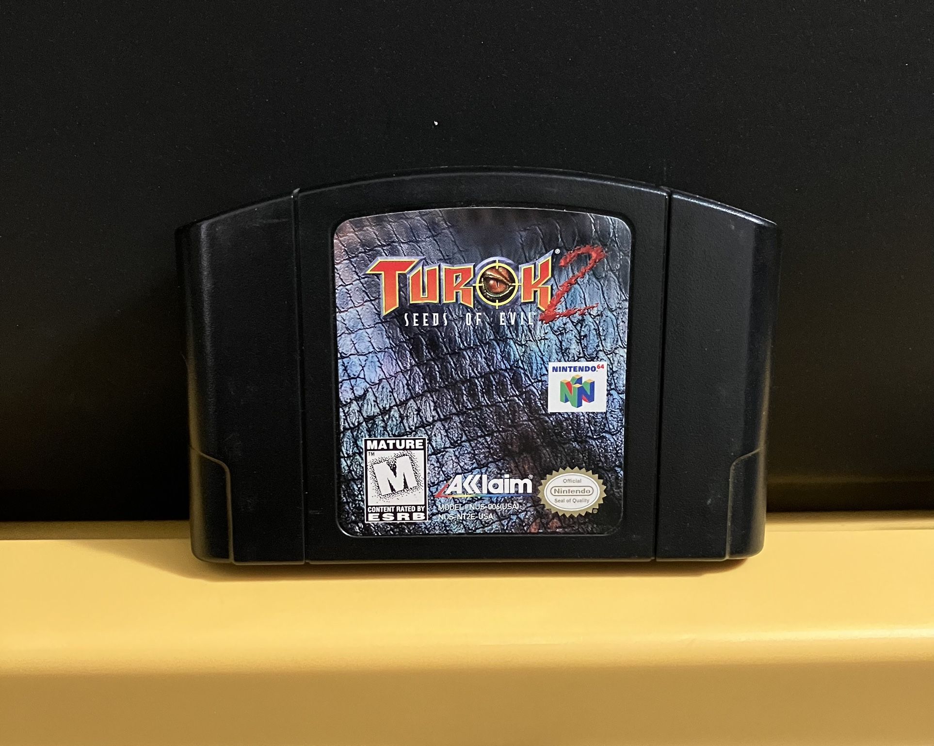 Turok 2 Seeds Of Evil for Nintendo 64 n64 video game console system Two II