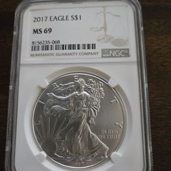 2017 Eagle S$1 MS69