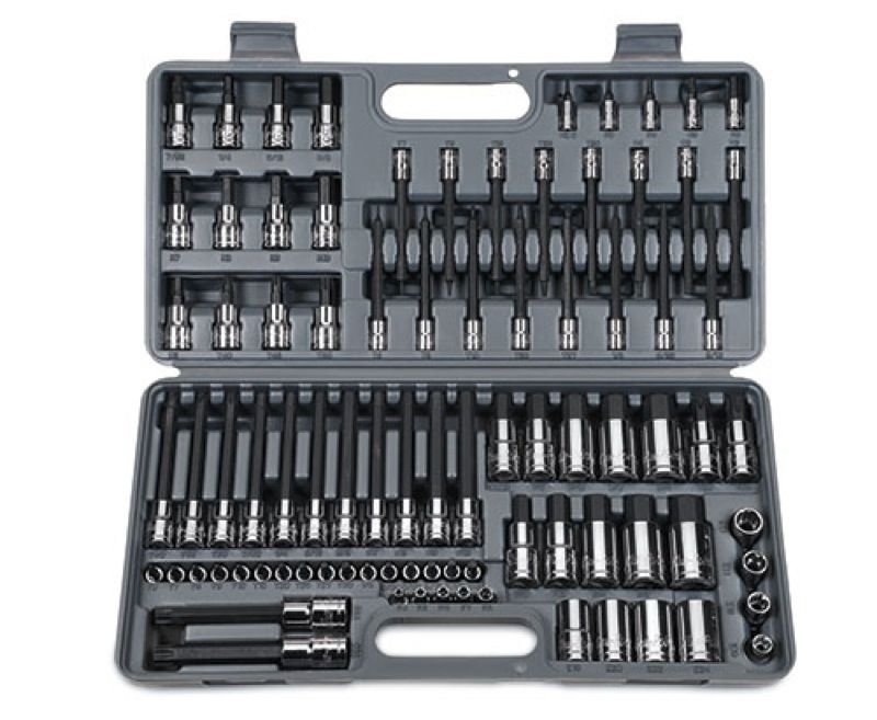Snap on 87 piece TORX/HEX bit socket set