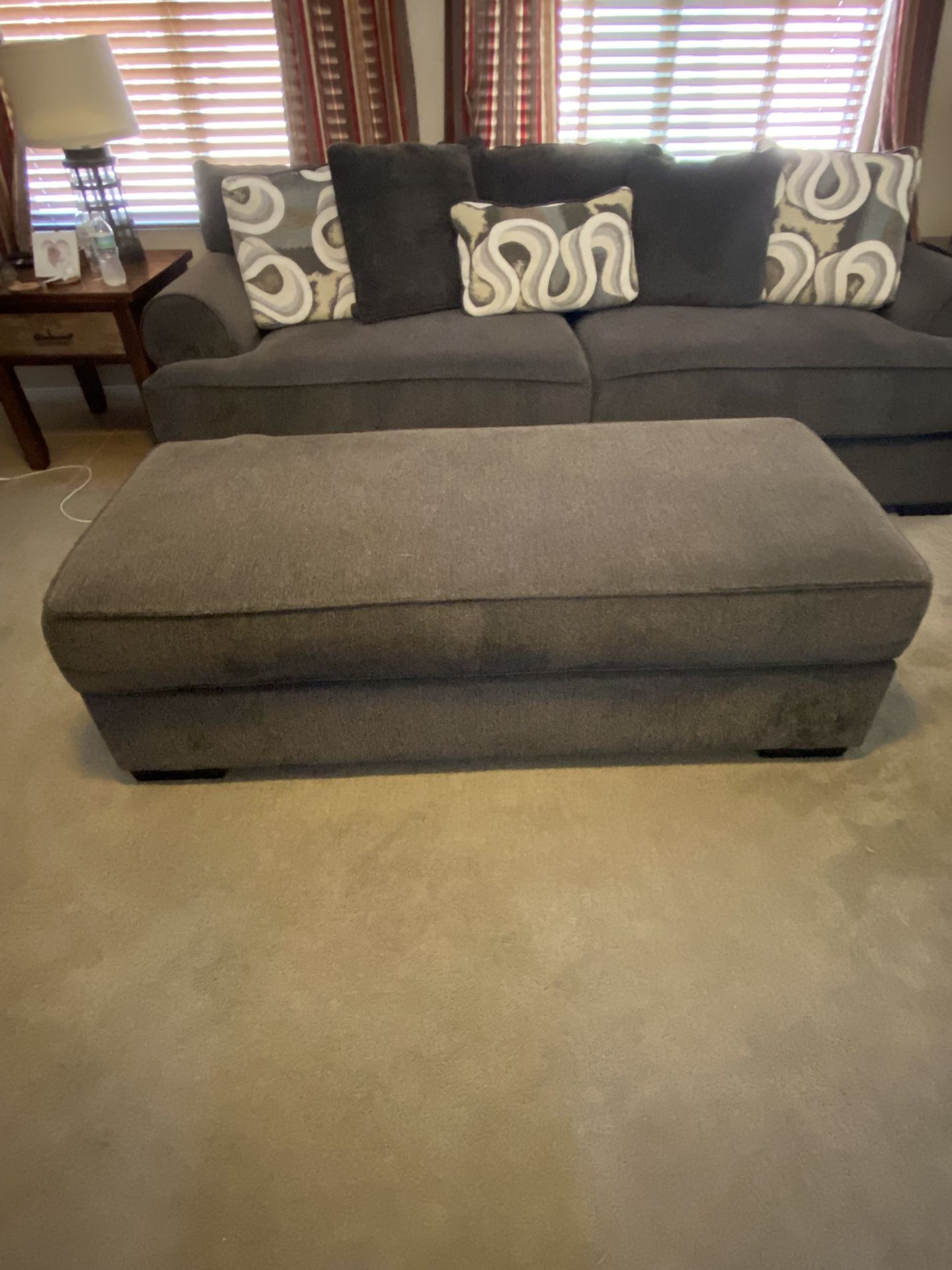 Couch, Loveseat And Ottoman