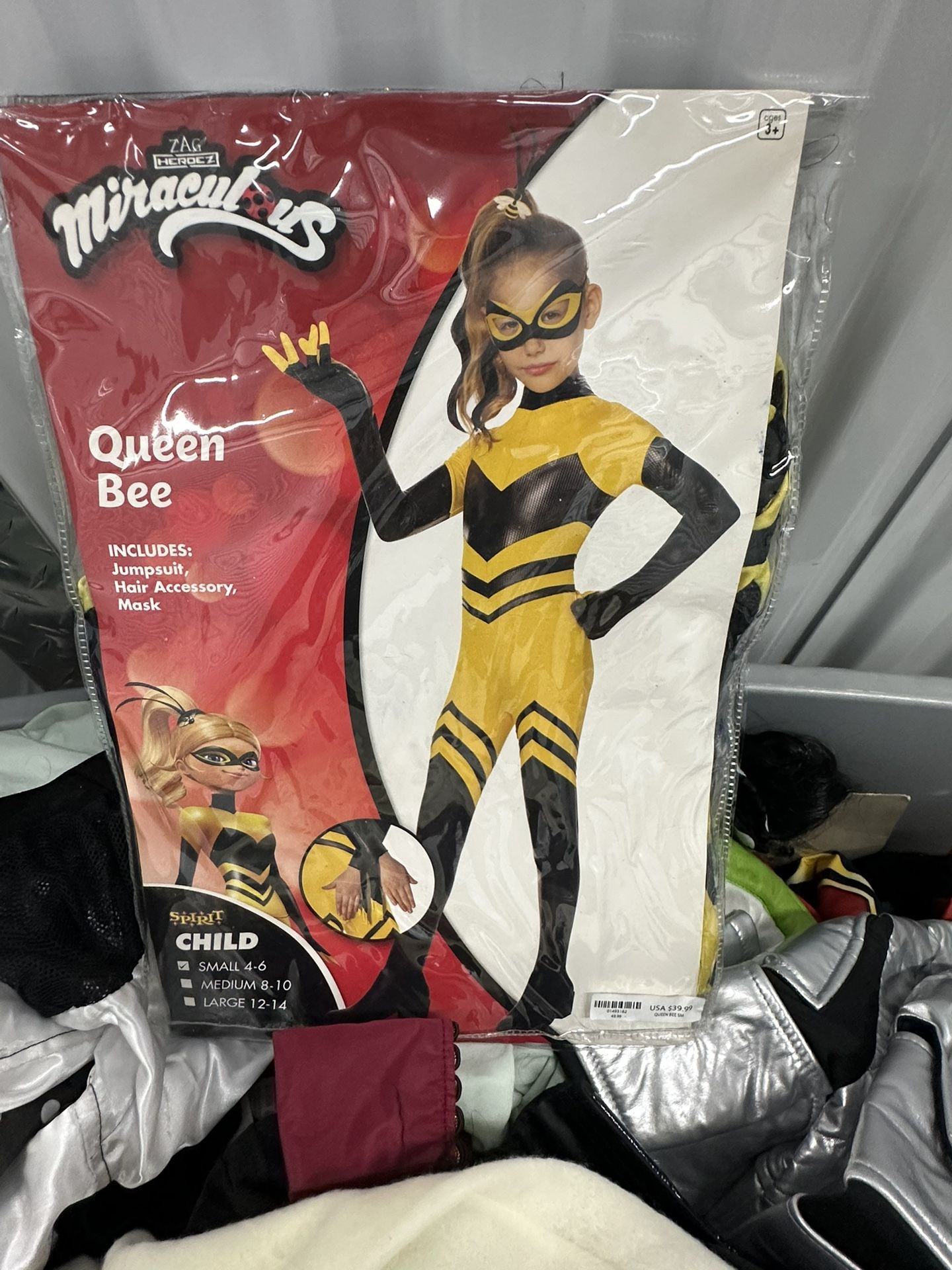 Miraculous Ladybug Queen Bee Halloween Costume Size Small 4-6