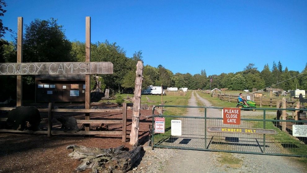 Awesome Horse camping site. Private membership club.