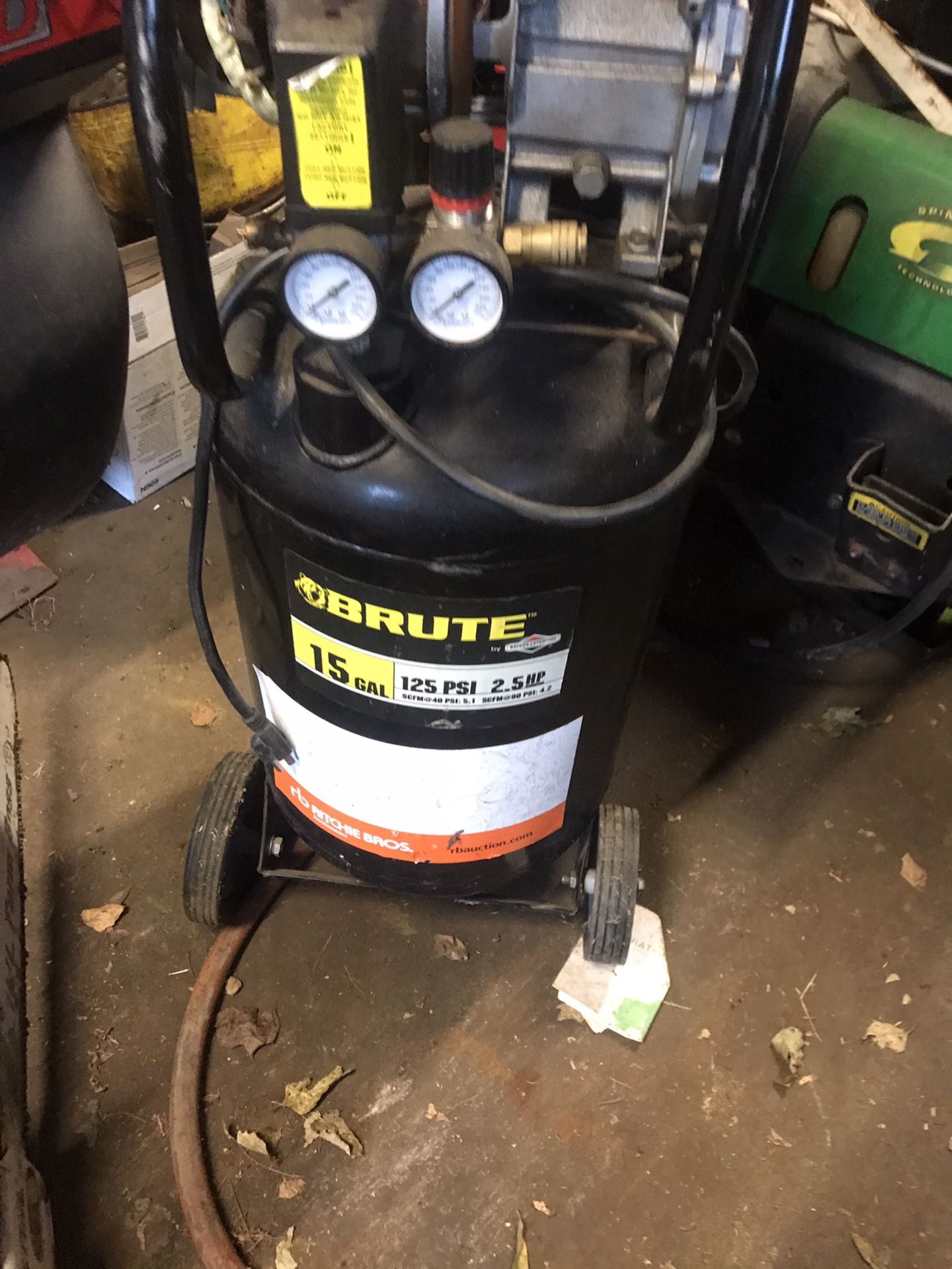 Air compressor 115 psi