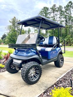 Club Car Golf Cart Lifted