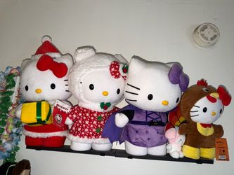 Hello kitty plushies