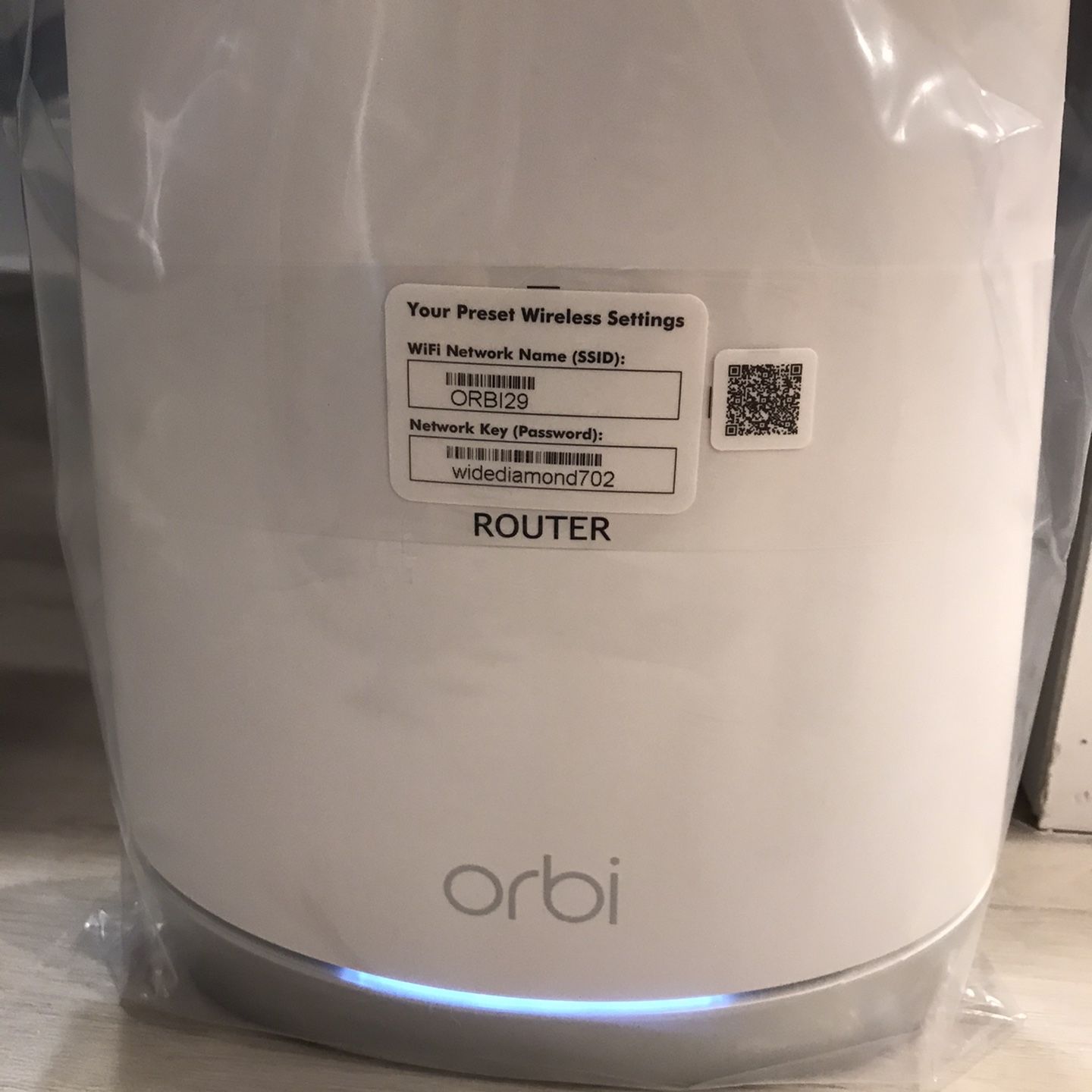 ORBI NETGEAR ROUTER 753RBR WIFI6 MESH