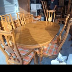 Table And 6 Chairs 