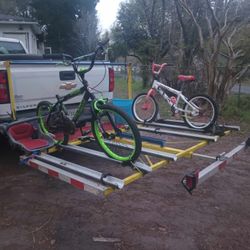 6 Bike Transporting Rack For Yard Or Truck