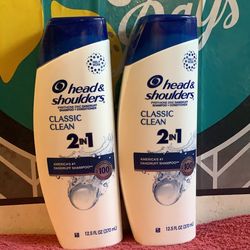 2-Head & shoulder 2in1. 2 for $10