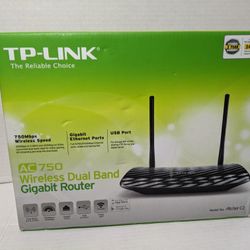 TP-Link Archer C2 AC750 Wireless Dual Band Gigabit Router
