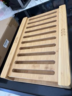 Bamboo cutting board/drainage rack