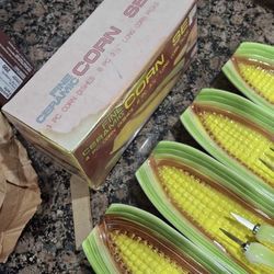 12 pc Ceramic Corn Holder Set