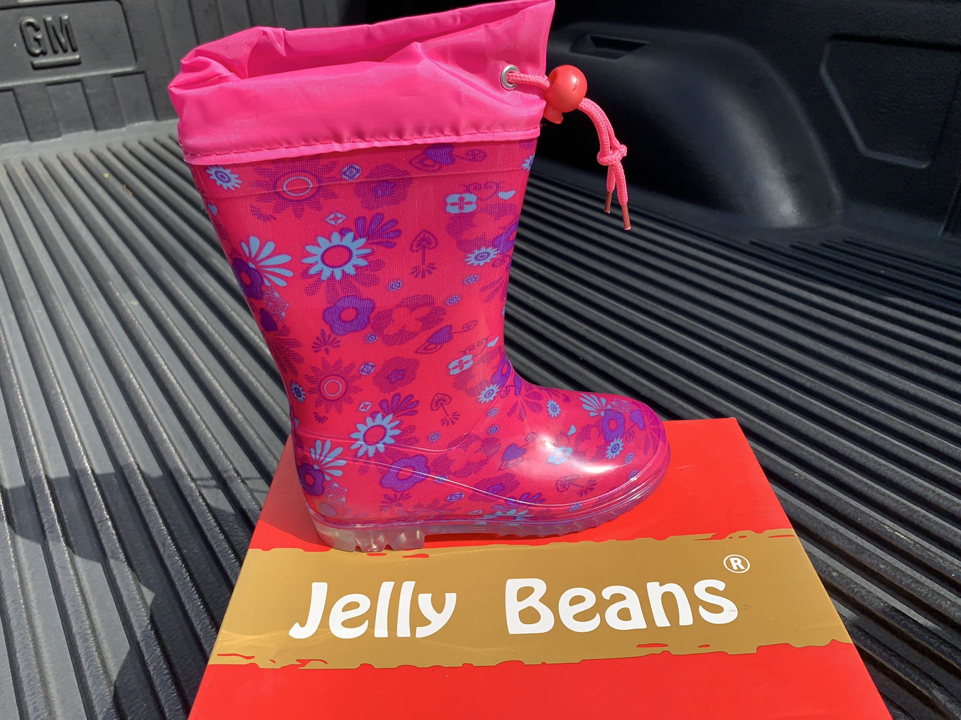 New Jelly Beans Kids Rain Boots Size 11