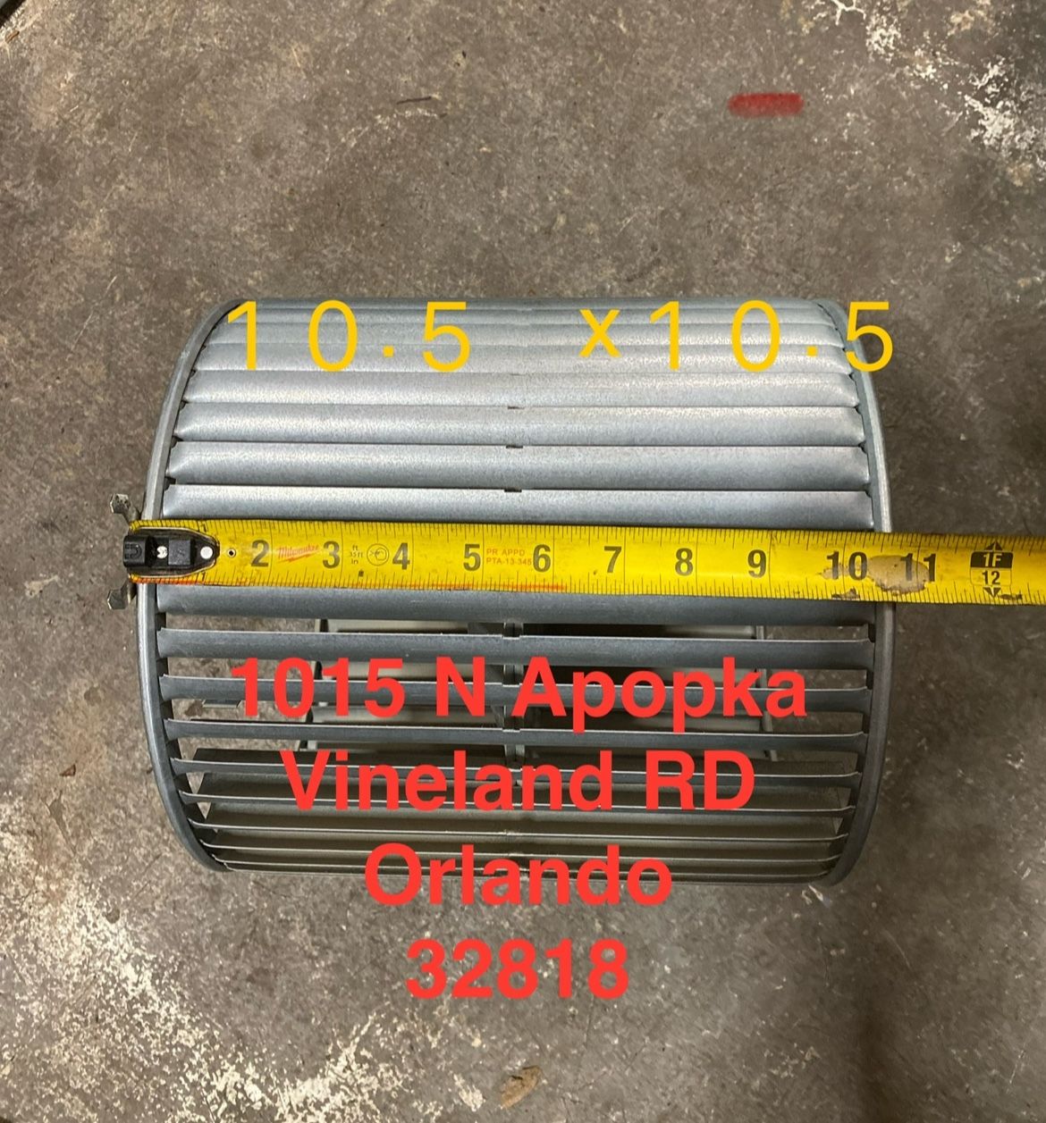 Airhandler Blower Wheel