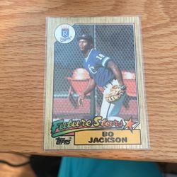 1987 Topps Bo Jackson Future Stars Card 170