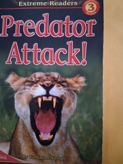 Predator Attack! Extreme Readers Level 3 Book