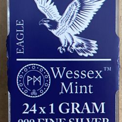 WESSEX mint 1 gram silver 