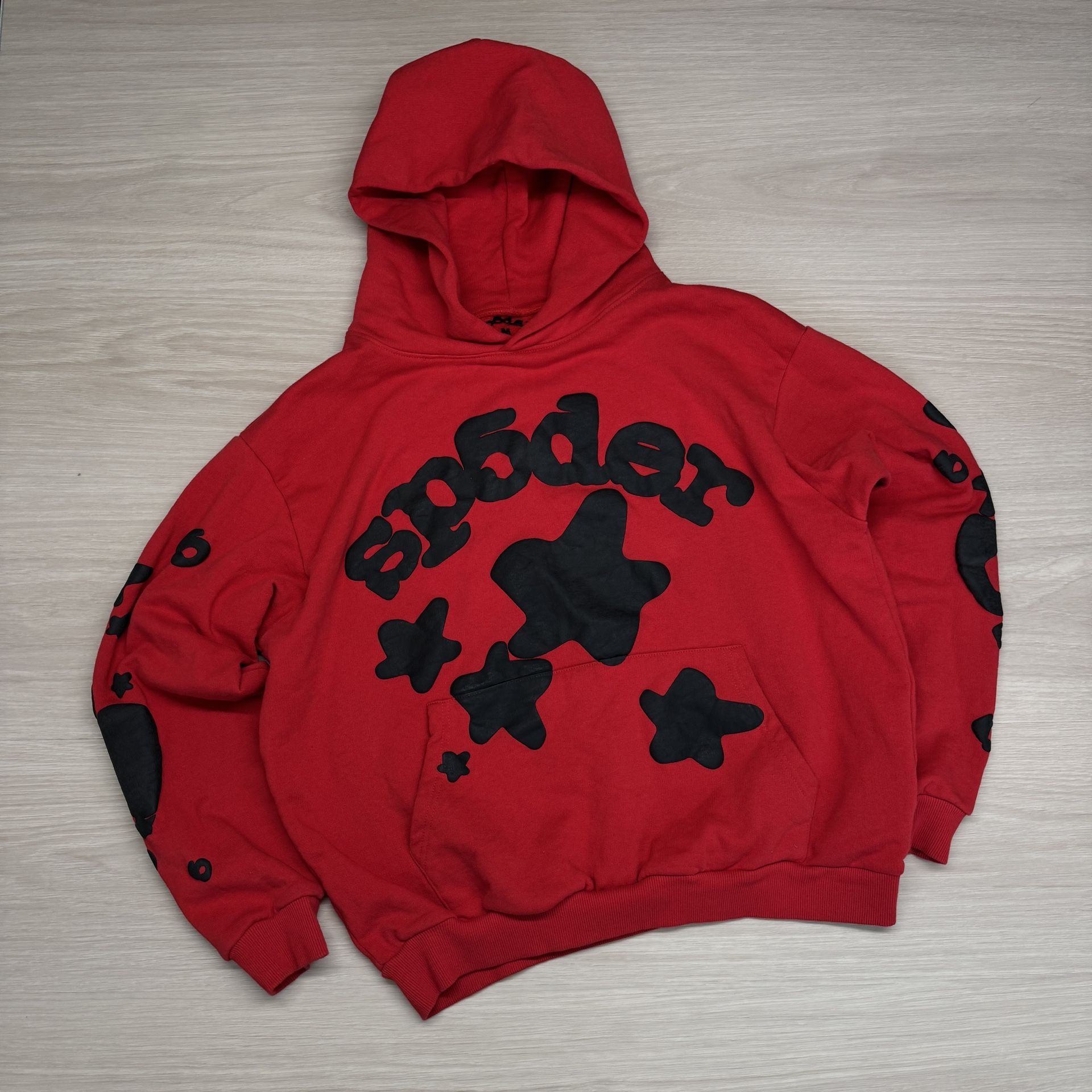 Spider Hoodie Red Streetwear Graphic Brand New Size Medium