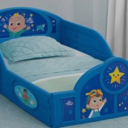 Cocomelon Toddler Bed And Newer Sealy Mattress $70 For Both