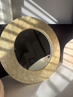 West Elm Capiz Shell Mirror