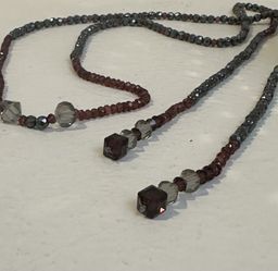 Long Handmade Rope Necklace