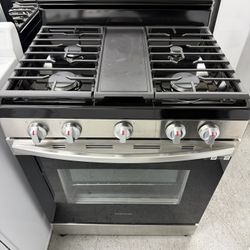 Samsung Gas Stove 5 Burners Stainless Steel