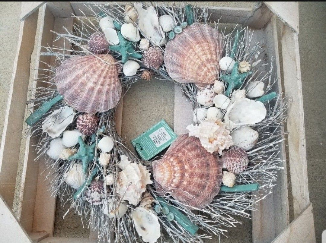 New Shoreline Botanical Inspiration Luxury Home Decor Wreath