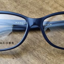 Marc Jacobs Navy Blue And Gold Marc339 Series Frames For Women Brand New And Authentic 