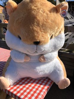 Giant hamsters stuffed animals
