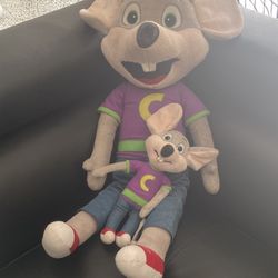 2 Chuck E Cheese Dolls